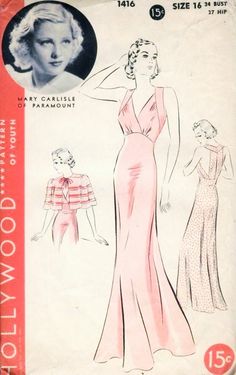 1930's Hollywood inspired patterns